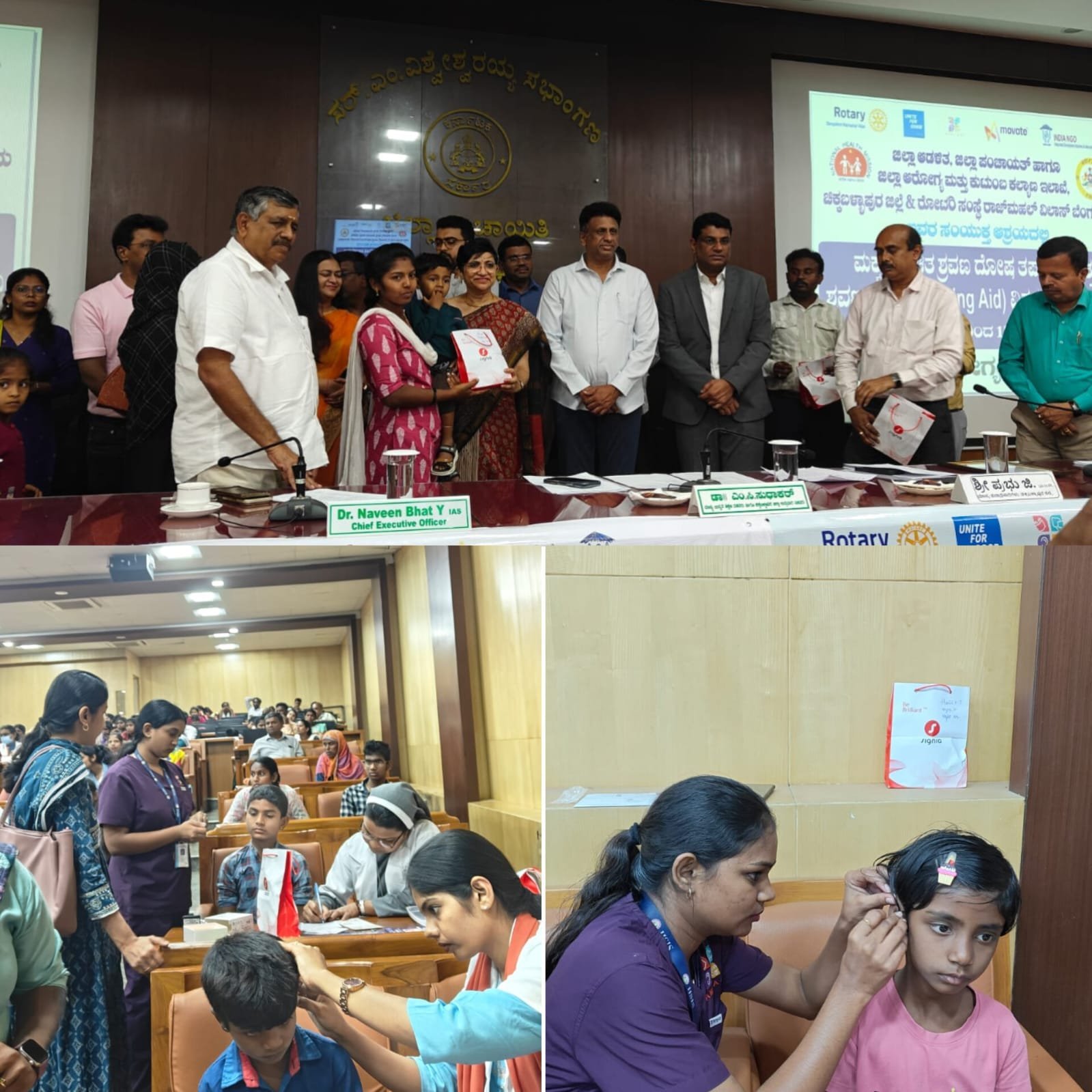 Samvaad conducted a Free Hearing aid distribution camp for children from low socio – economic…