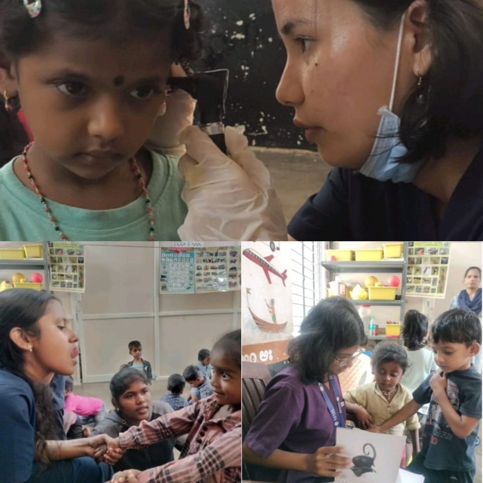 Samvaad Institute conducted Speech and Hearing screening at Amruthnagar Anganawadi on 5th November…