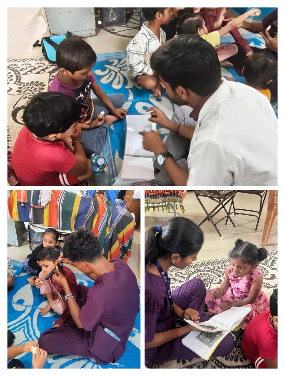 Samvaad Institute conducted Speech and Hearing screening at Guddahalli Anganawadi